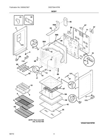 Diagram for DGEF3041KFM