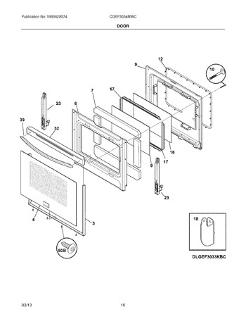 Diagram for CGEF3034MWC