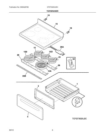 Diagram for CFEF3020LWH