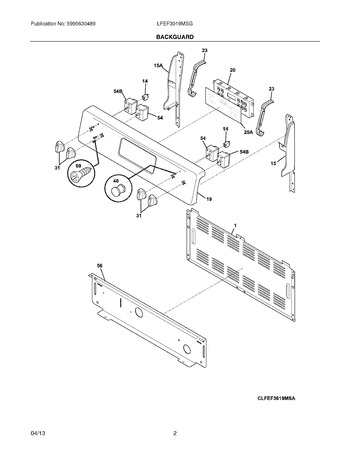 Diagram for LFEF3019MSG