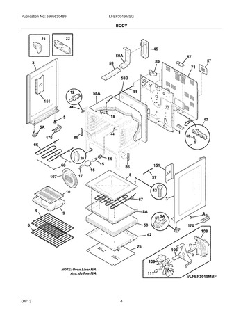 Diagram for LFEF3019MSG