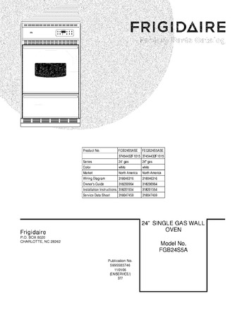 Diagram for FEGB24S5ASE