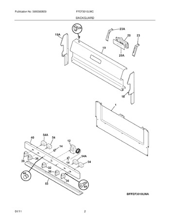 Diagram for FFEF3010LWC