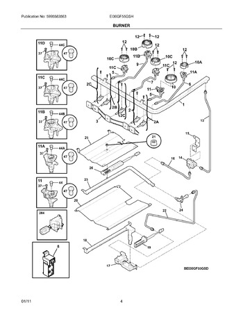 Diagram for EI30GF55GSH