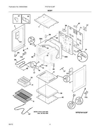 Diagram for FFEF3015LWF