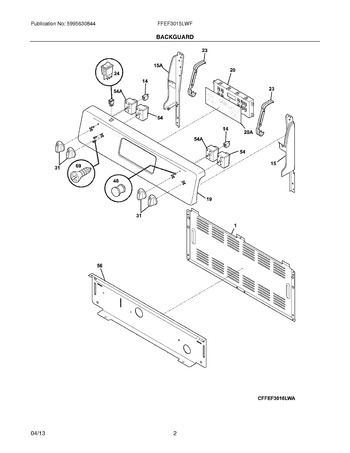 Diagram for FFEF3015LWF