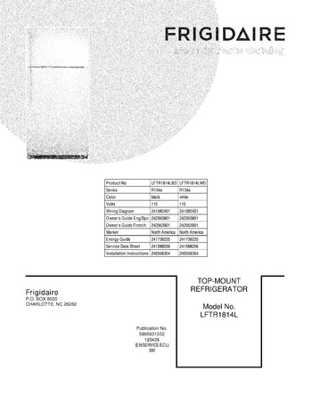 Diagram for LFTR1814LWD