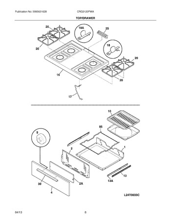 Diagram for CRG3120PWA