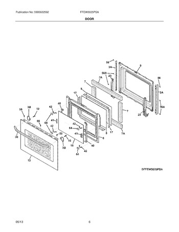 Diagram for FFEW3025PSA