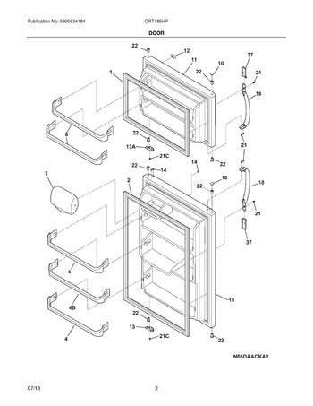 Diagram for CRT185HPB1