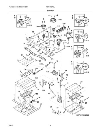 Diagram for FGGF304DLW4