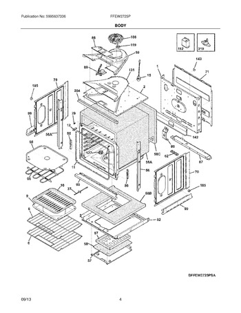 Diagram for FFEW2725PBA