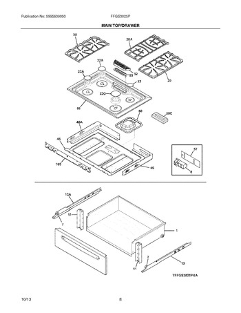 Diagram for FFGS3025PWA