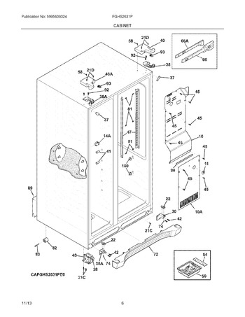 Diagram for FGHS2631PF3