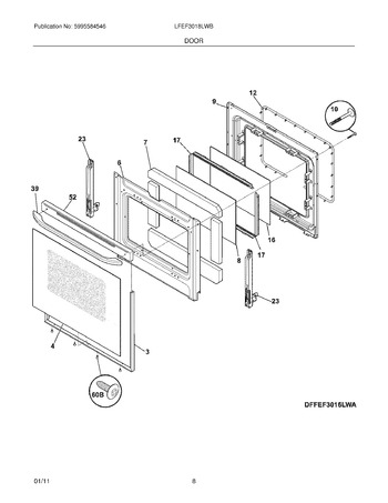 Diagram for LFEF3018LWB