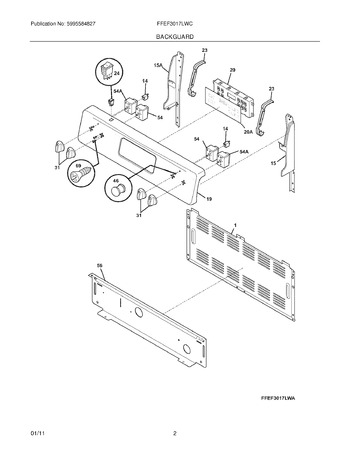 Diagram for FFEF3017LWC