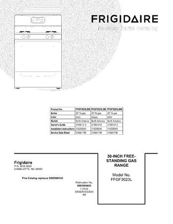 Diagram for FFGF3023LQB