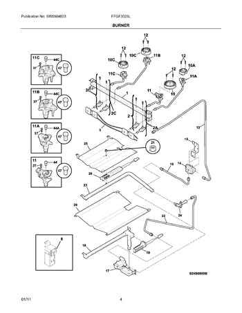 Diagram for FFGF3023LWB