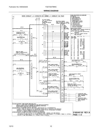 Diagram for FGEF306TMWC