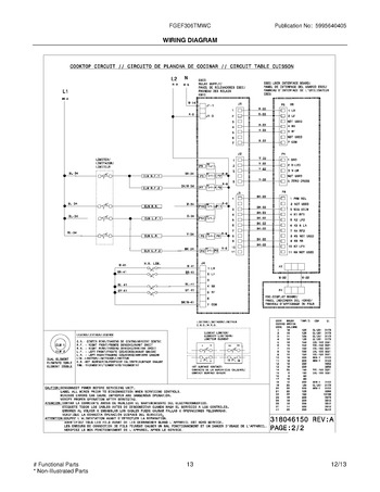 Diagram for FGEF306TMWC