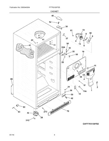 Diagram for FFTR2126PSB