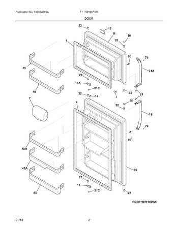 Diagram for FFTR2126PSB