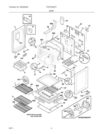 Diagram for FGEF3042KFF