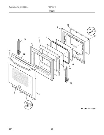 Diagram for FGEF3031KWD