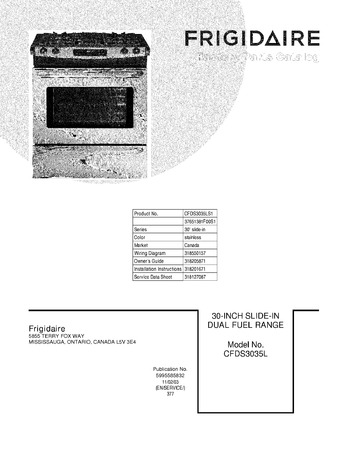 Diagram for CFDS3035LS1