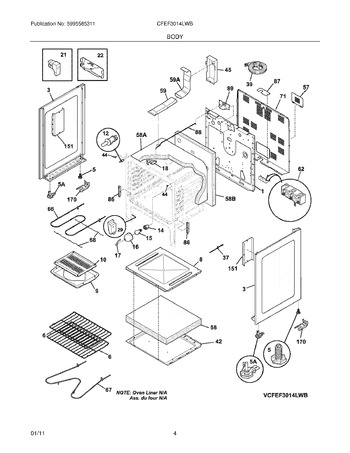 Diagram for CFEF3014LWB