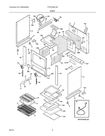 Diagram for FPGF3685LSB