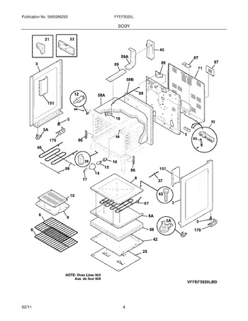 Diagram for FFEF3020LBD