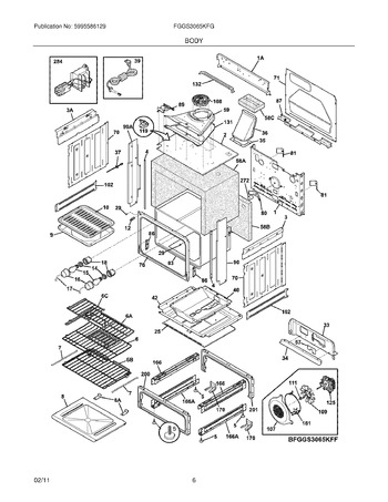 Diagram for FGGS3065KFG