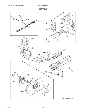 Diagram for FFHS2622MWG