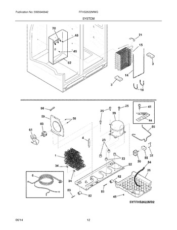 Diagram for FFHS2622MWG