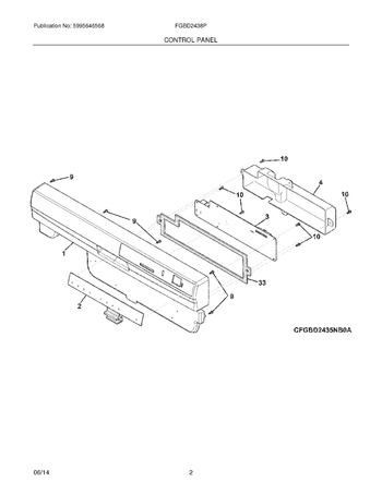 Diagram for FGBD2438PW3A