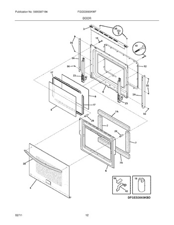 Diagram for FGGS3065KWF