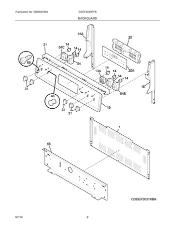 Diagram for CGEF3030PFB