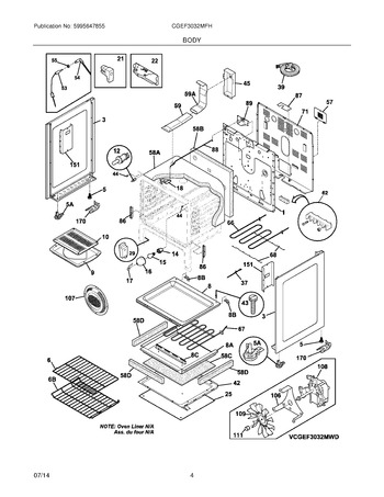 Diagram for CGEF3032MFH