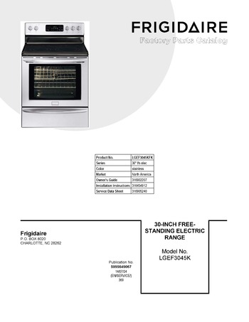 Diagram for LGEF3045KFK