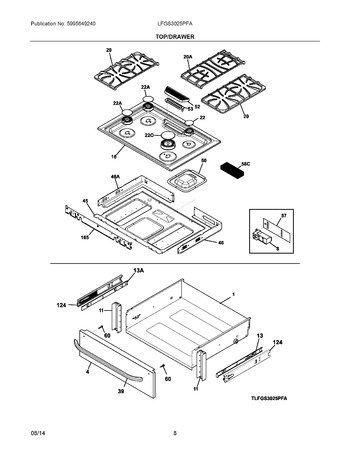 Diagram for LFGS3025PFA