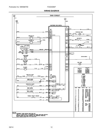 Diagram for FGES3065PWD