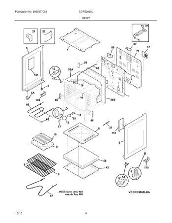 Diagram for CCRE3860LWA