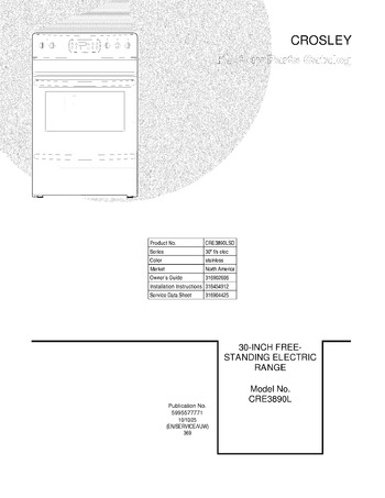 Diagram for CRE3890LSD