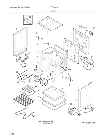 Diagram for FFEF3011LWB