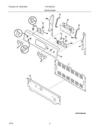 Diagram for FFEF3050LSX