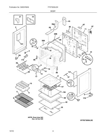 Diagram for FFEF3050LSX