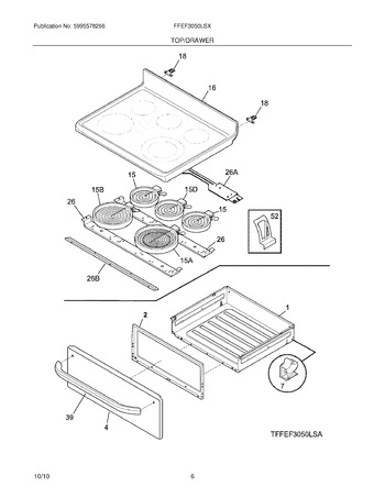 Diagram for FFEF3050LSX