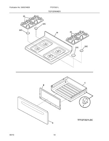 Diagram for FFGF3021LBC