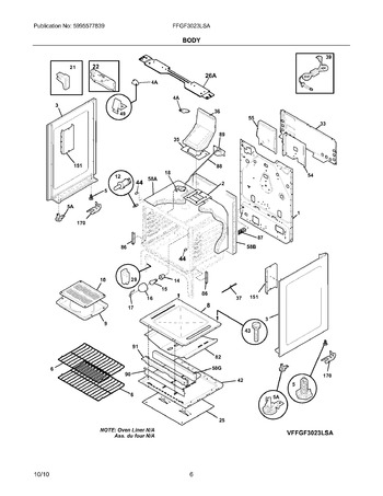 Diagram for FFGF3023LSA